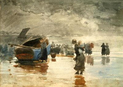 On the Sands by Winslow Homer